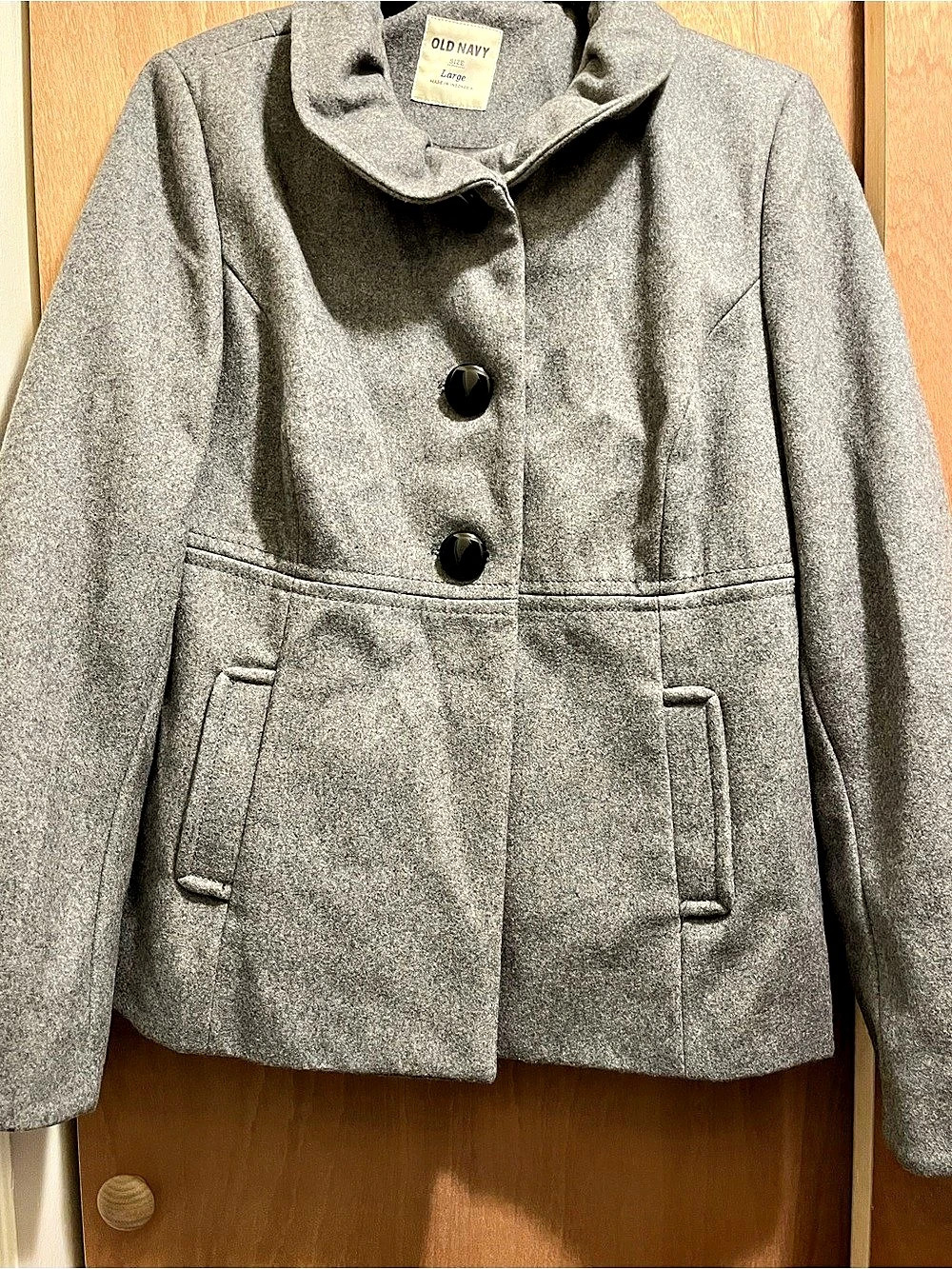 Old Navy Gray Jacket Size Large Like New